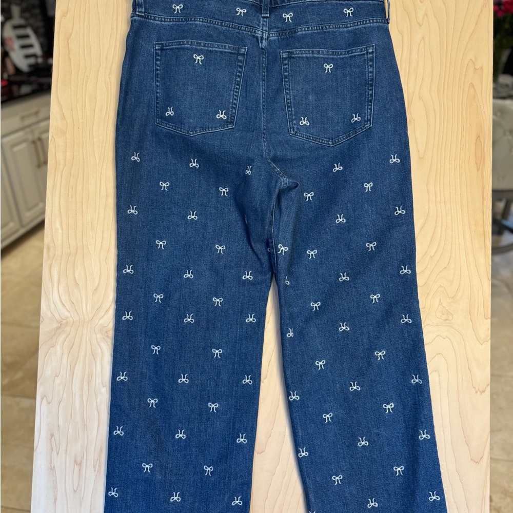 jcrew full length slim wide leg jean nwt - Picture 2 of 6